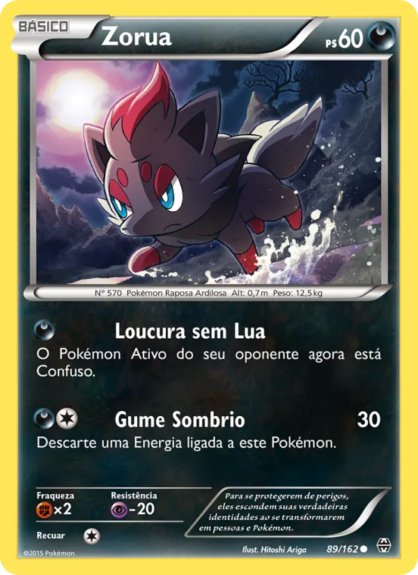 Zorua Turbo Revolução 89/162