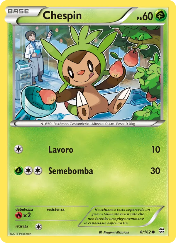 Chespin Turbo Blitz 8/162