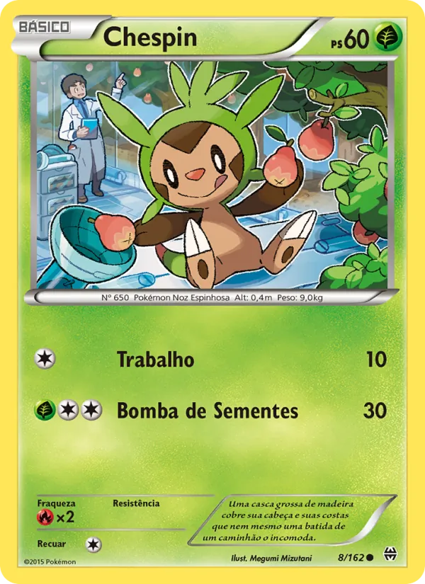 Chespin Turbo Revolução 8/162