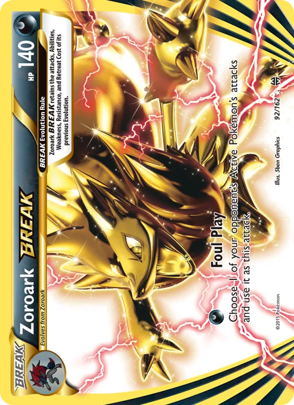 Zoroark BREAK BREAKthrough 92/162