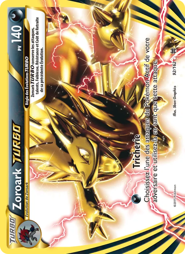 Zoroark TURBO Impulsion Turbo 92/162