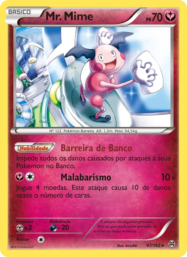 Mr. Mime Turbo Revolução 97/162