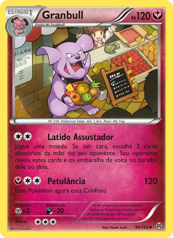 Granbull Turbo Revolução 99/162