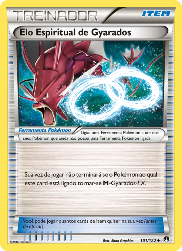 Elo Espiritual de Gyarados Turbo Colisão 101/122