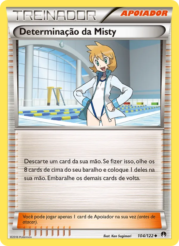 Determinação da Misty Turbo Colisão 104/122