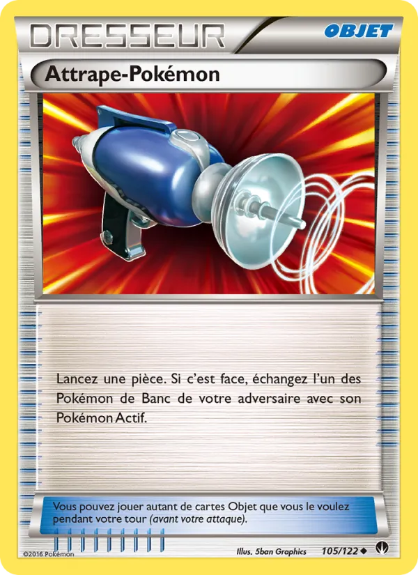 Attrape-Pokémon Rupture Turbo 105/122