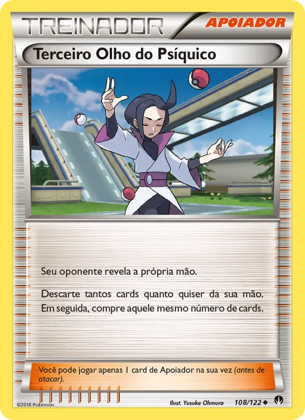 Terceiro Olho do Psíquico Turbo Colisão 108/122