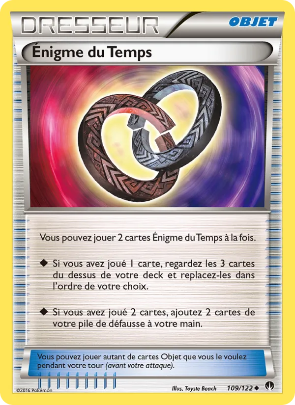 Énigme du Temps Rupture Turbo 109/122