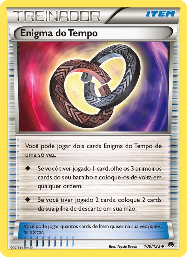 Enigma do Tempo Turbo Colisão 109/122
