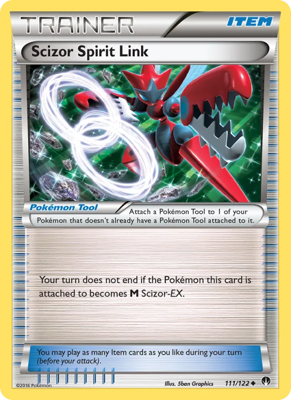 Scizor Spirit Link BREAKpoint 111/122