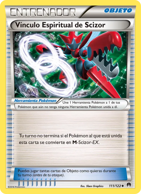 Vínculo Espiritual de Scizor TURBOLímite 111/122