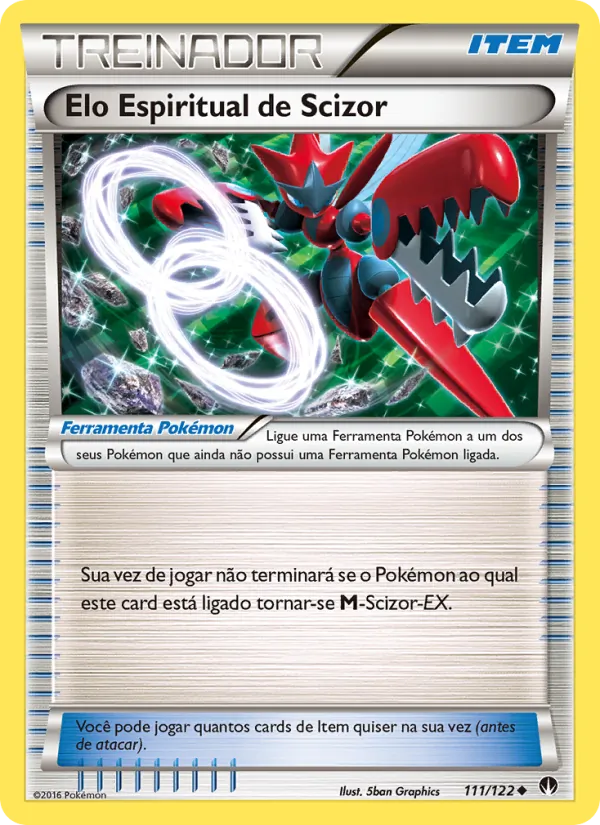 Elo Espiritual de Scizor Turbo Colisão 111/122