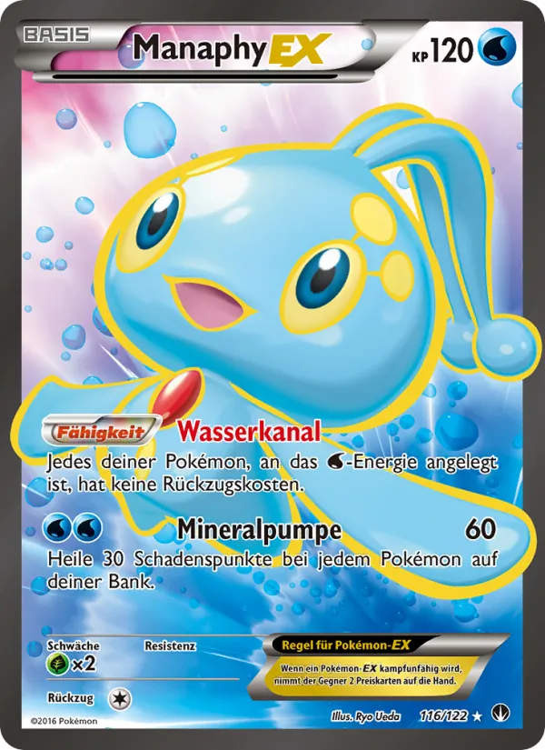 Manaphy EX TURBOfieber 116/122