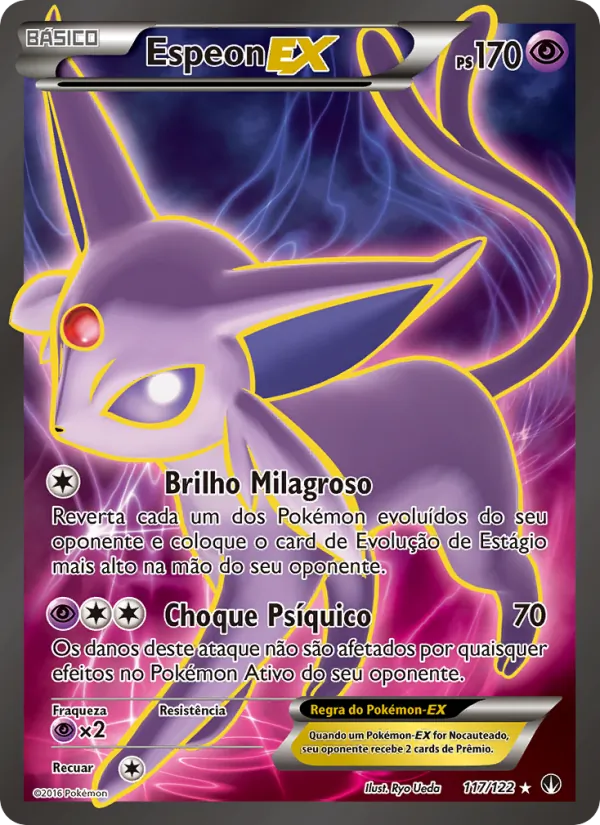 Espeon EX Turbo Colisão 117/122