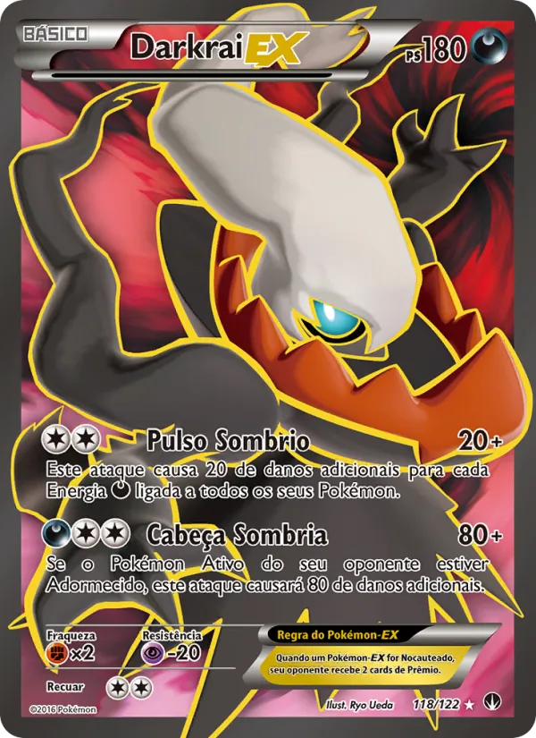 Darkrai EX Turbo Colisão 118/122