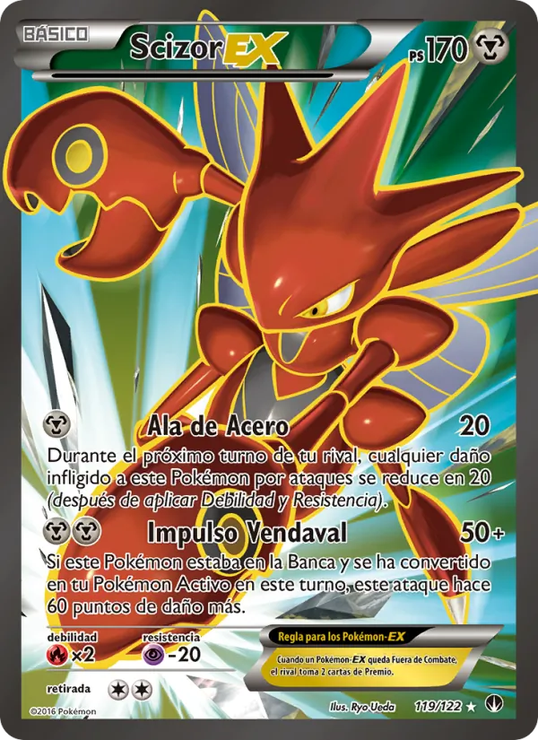 Scizor EX TURBOLímite 119/122
