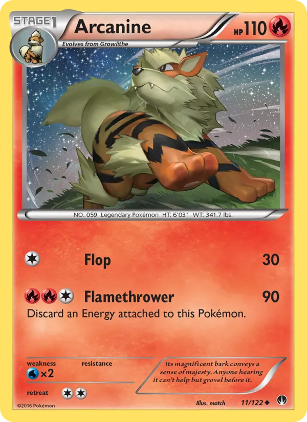Arcanine BREAKpoint 11/122