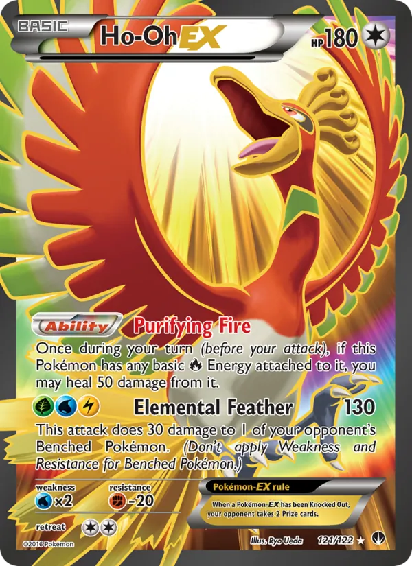 Ho-Oh EX BREAKpoint 121/122