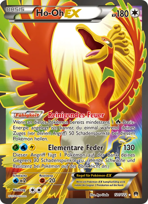 Ho-Oh EX TURBOfieber 121/122