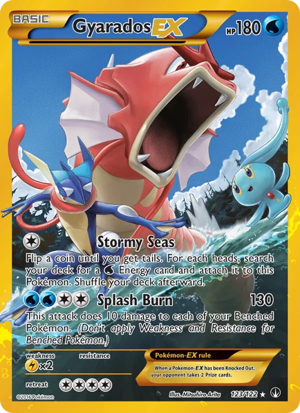 Gyarados EX BREAKpoint 123/122