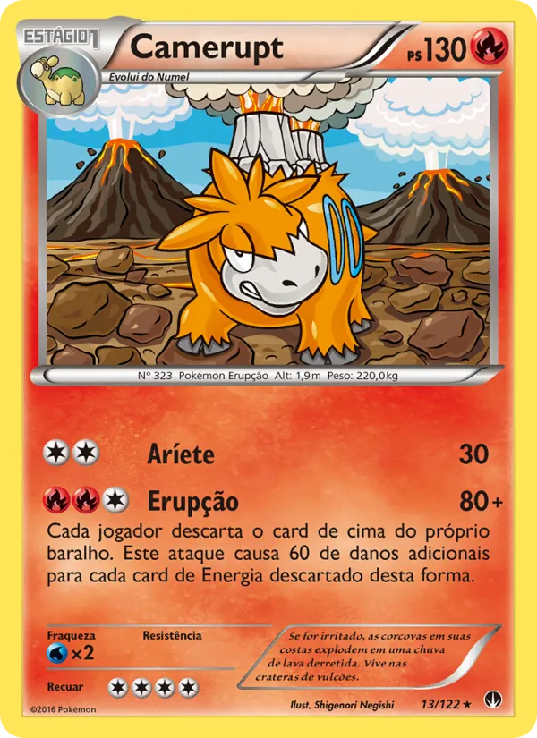 Camerupt Turbo Colisão 13/122