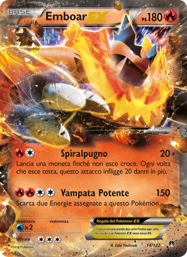 Emboar EX Turbo Crash 14/122