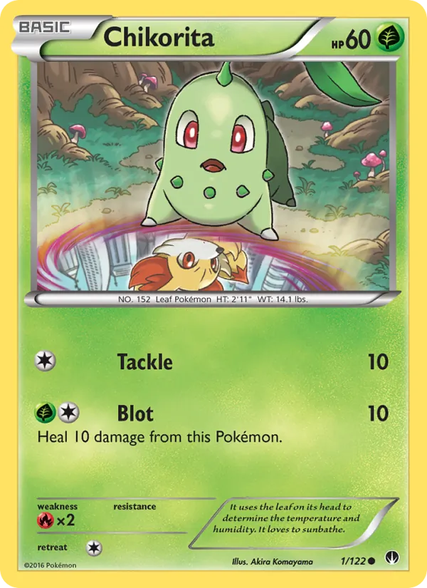 Chikorita BREAKpoint 1/122