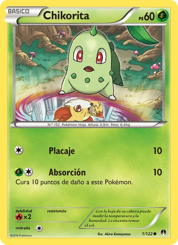 Chikorita TURBOLímite 1/122