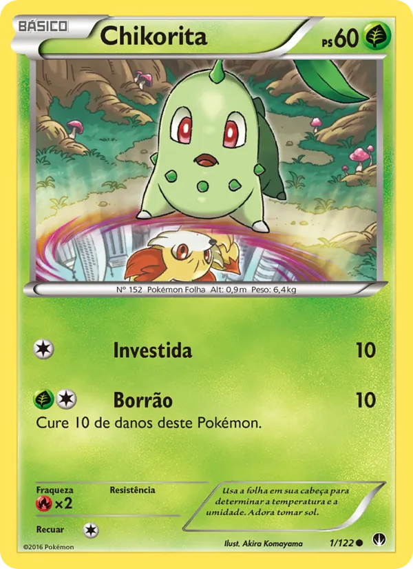 Chikorita Turbo Colisão 1/122