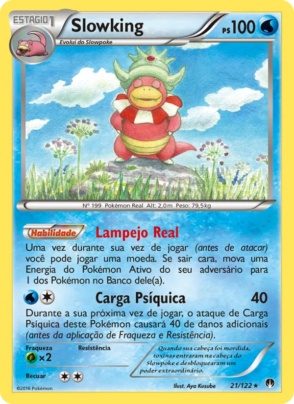 Slowking Turbo Colisão 21/122