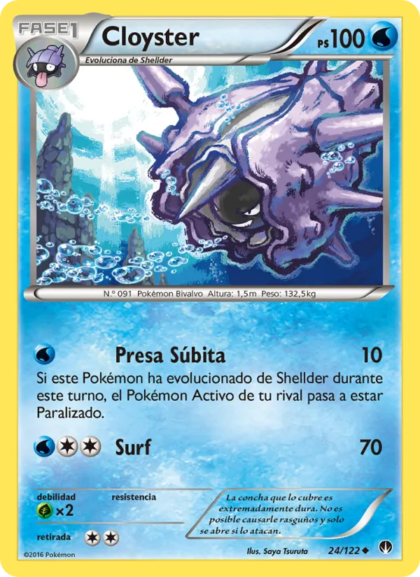 Cloyster TURBOLímite 24/122