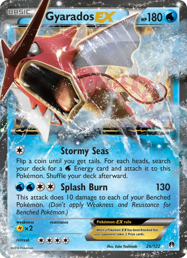 Gyarados EX BREAKpoint 26/122