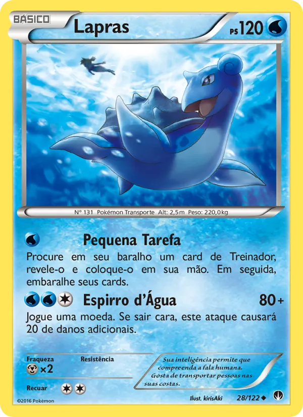 Lapras Turbo Colisão 28/122