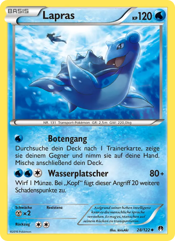 Lapras TURBOfieber 28/122