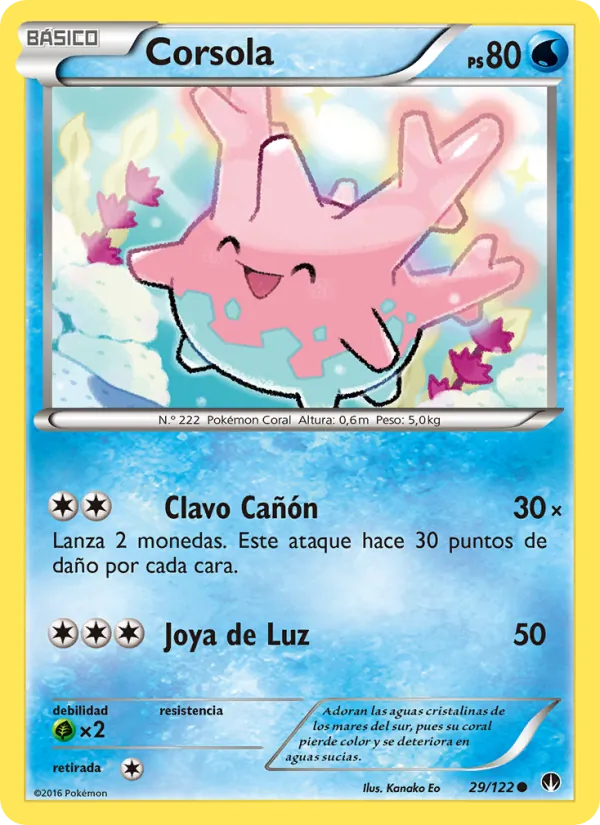 Corsola TURBOLímite 29/122