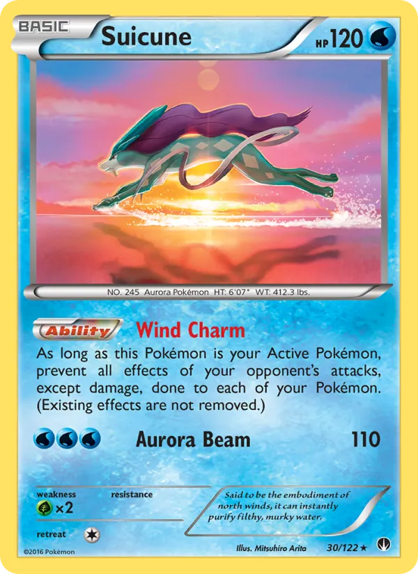 Suicune BREAKpoint 30/122