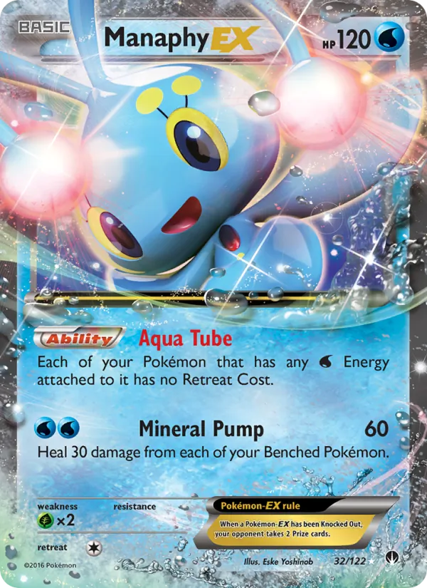 Manaphy EX BREAKpoint 32/122