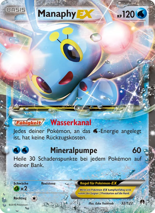 Manaphy EX TURBOfieber 32/122