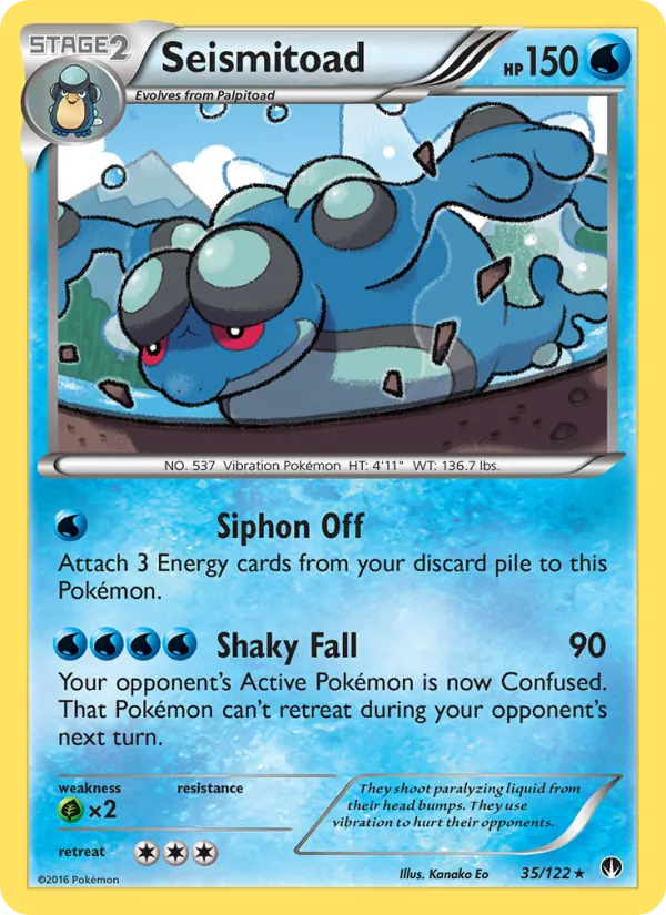 Seismitoad BREAKpoint 35/122