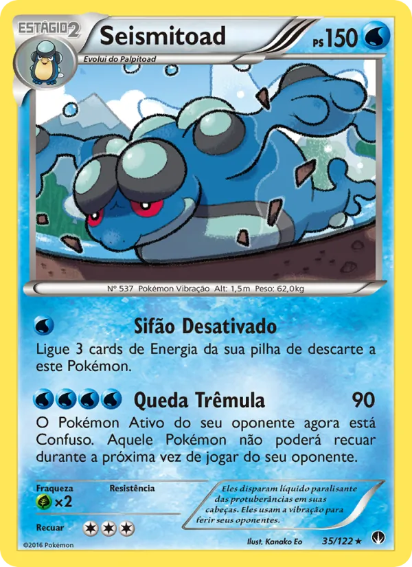 Seismitoad Turbo Colisão 35/122