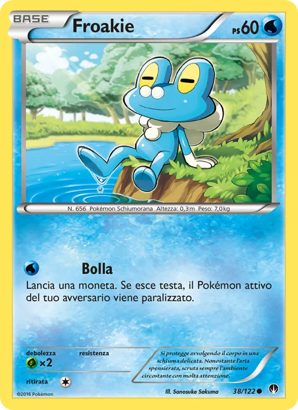 Froakie Turbo Crash 38/122