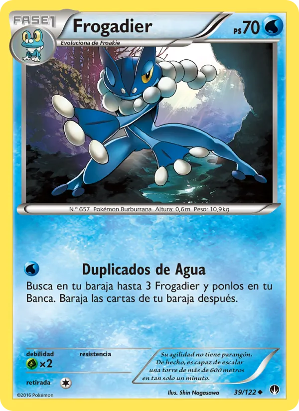 Frogadier TURBOLímite 39/122