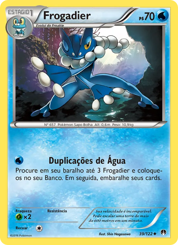 Frogadier Turbo Colisão 39/122