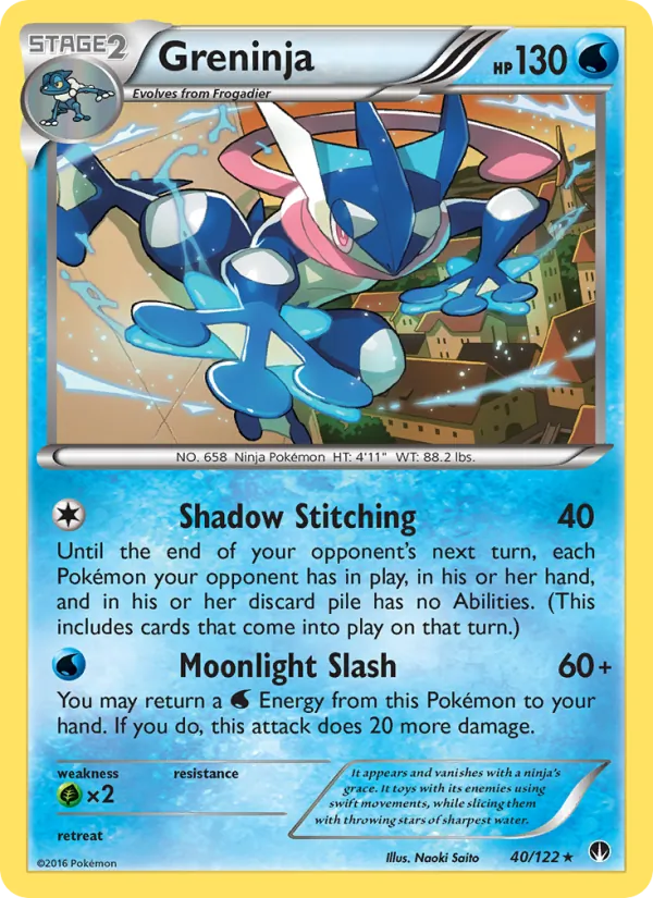 Greninja BREAKpoint 40/122