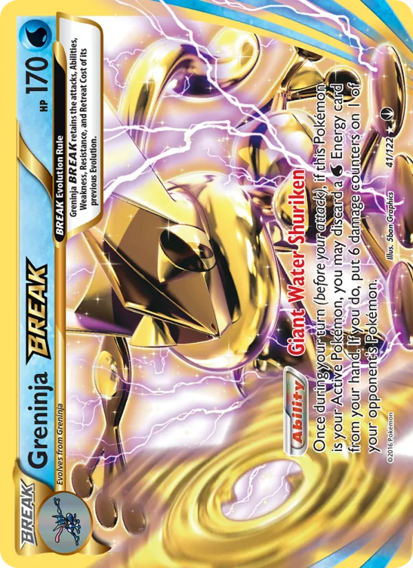 Greninja BREAK BREAKpoint 41/122