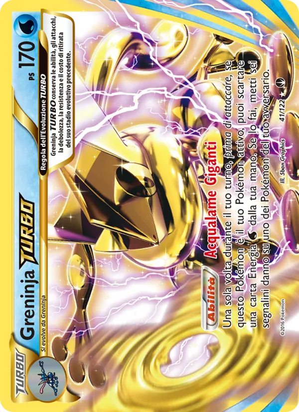 Greninja TURBO Turbo Crash 41/122