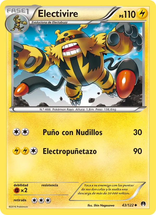 Electivire TURBOLímite 43/122