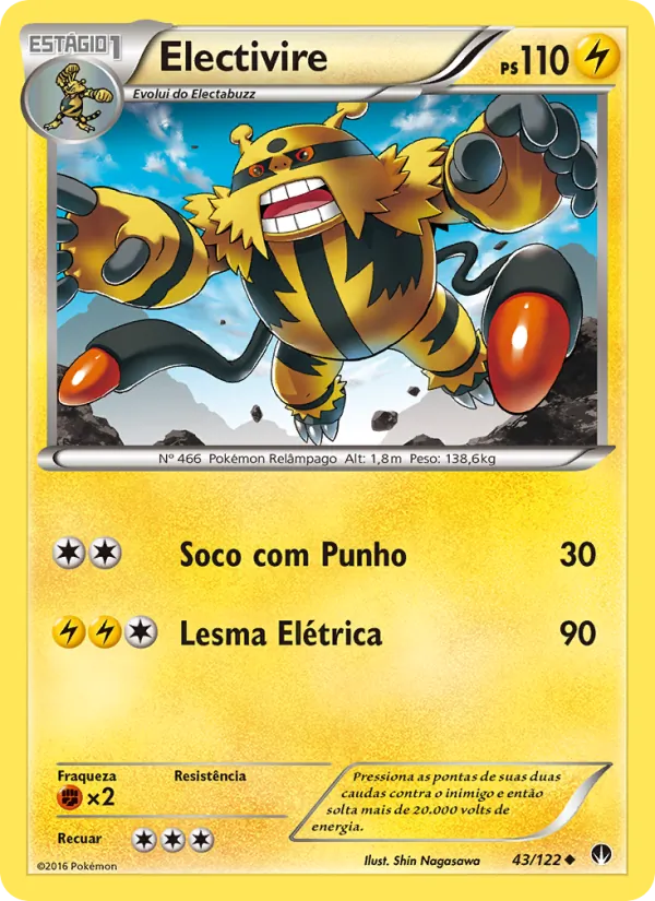 Electivire Turbo Colisão 43/122