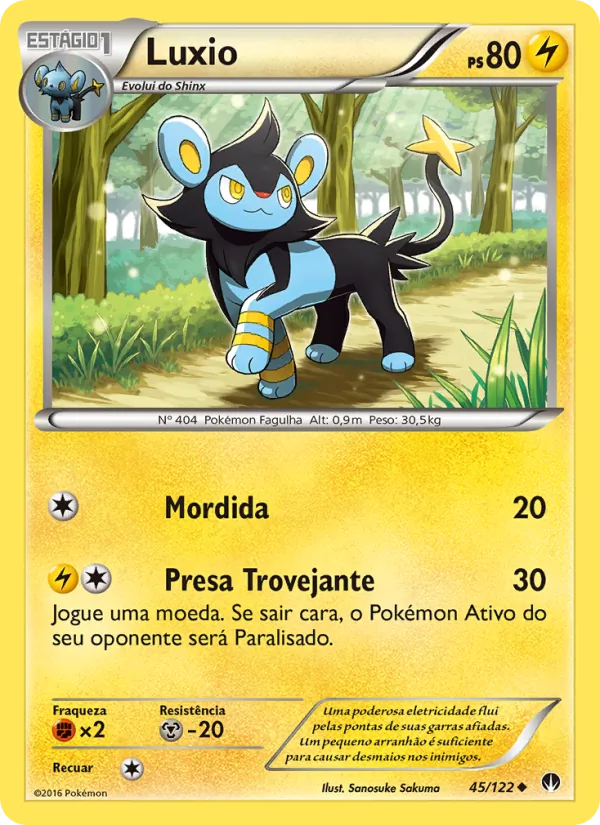 Luxio Turbo Colisão 45/122