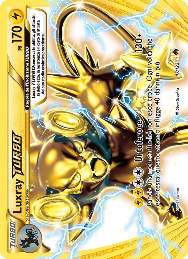 Luxray TURBO Turbo Crash 47/122